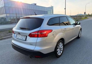 Ford Focus III Kombi Facelifting 1.5 EcoBoost 150KM 2015 Ford Focus TITANIUM 1.5EB 150ps 6biegow Bezwypadkowy Serwisowany 1Wlascici, zdjęcie 6