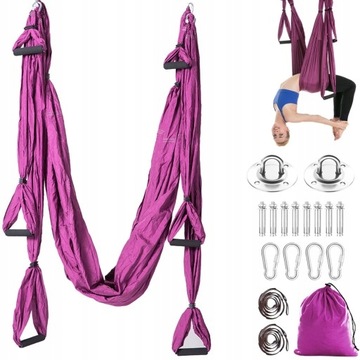 Aerial Joga Yogi Hamak do Ćwiczeń 2,5 m 200 kg