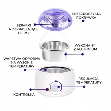 Набор для депиляции HEATER 4 кусочка твердого воска