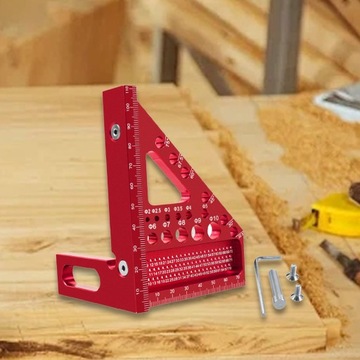 Linijka miernicza 3D z wieloma kątami Narzędz