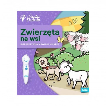 CZYTAJ Z ALBIKIEM INTERAKTYWNA KSIĄŻKA ZWIERZĘTA NA WSI ALBI ALBIK 2+