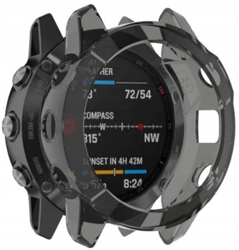 2x GLASS 9H PRO + ЧЕХОЛ ДЛЯ GARMIN FENIX 6X / 6X PRO