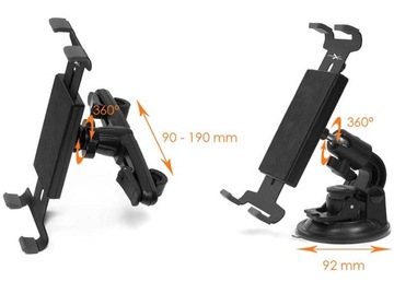 Uniwersalny uchwyt samochodowy na tablet 7-10 cali