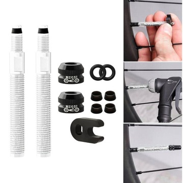 Бескамерная покрышка MTB Road Bike 2 шт. 50 мм серебристая.