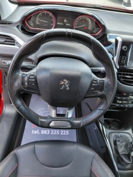 Peugeot 2008 I SUV Facelifting 1.6 BlueHDi 120KM 2018 Peugeot 2008 GT-Line Navi Klimatronik Sensor Elektryka PDC Alu 1.6 Diesel, zdjęcie 10
