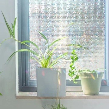 ОКНО ДЛЯ ВАННОЙ КОМНАТЫ ФОЛЬГОВЫЙ ДУШ, ЗАЩИЩАЮЩИЙ ПРИВАТНОСТЬ 45*100см