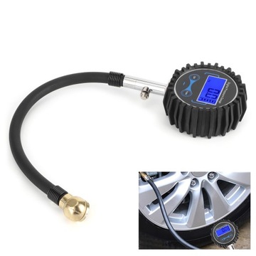 Цифровой манометр в шинах с ЖК-дисплеем 200 фунтов на квадратный дюйм