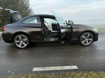 BMW Seria 2 F22-F23-F45-F46 Coupe 220i (Euro 6) 184KM 2016 BMW 220 2.0i 184KM 68tys.km. Navi Bezwypadkowy, zdjęcie 11