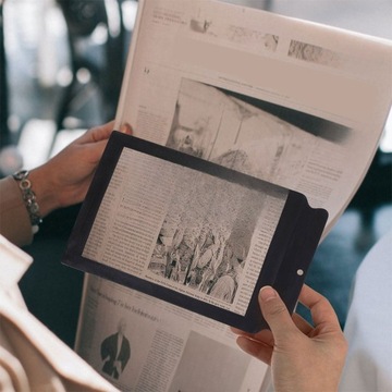 ЧЕРНАЯ КРУЖКА УЛУПА ДЛЯ ЧТЕНИЯ 3 ШТ.