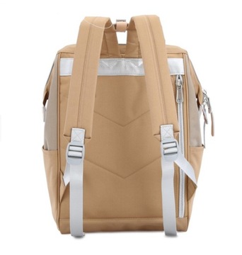 Рюкзак-самолет Himawari Sorrel HM1881 для ноутбука 13.3 USB Camel-Coffee