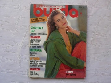 Burda IV 1991 W ŚRODKU WYKROJE