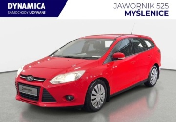 Ford Focus III Kombi 1.6 Duratorq TDCi DPF 95KM 2012 Ford Focus Tourer 1.6d 95KM M6 20122013 r., salon PL, przebieg tylko 212ty, zdjęcie 3