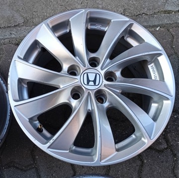 4× DISK HLINÍK HONDA OE 7.5" X 16" 5X114.3 ET 48