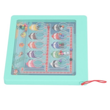 Магнитная доска-лабиринт с интерактивной сортировкой по цвету 96