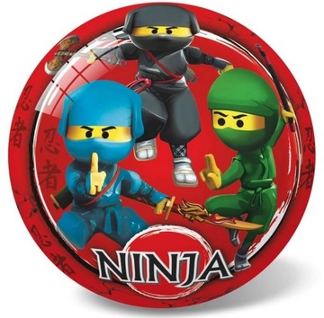 131292 PIŁKA GUMOWA NINJA WOJOWNIK