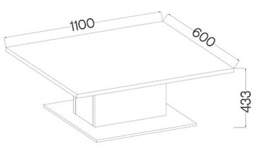Гарнитур Ontario + шкаф Vista 160 л + журнальный столик Oklahoma
