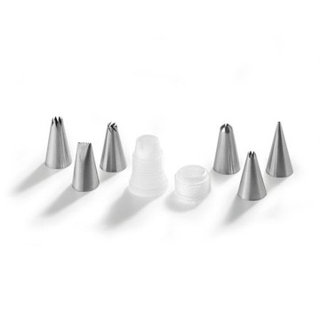 Zestaw cukierniczy 6 szt tylek+adapter ORION