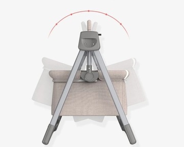 ЭЛЕКТРИЧЕСКАЯ КОЛЯЛКА ДЕТСКАЯ КРОВАТЬ ИГРУШКА МОСКИТНАЯ СЕТКА ГАМАК С BLUETOOTH