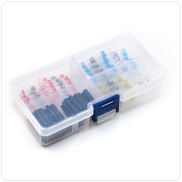 НАБОР ИЗ 100 ШТ. БЫСТРОРАЗЪЕМНЫХ СОЕДИНЕНИЙ С ТЕРМОУСАДКОЙ