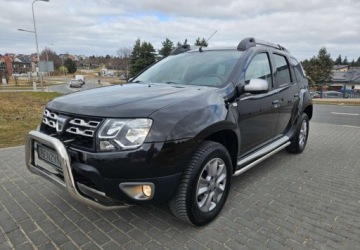 Dacia Duster I SUV Facelifting 1.2 TCe 125KM 2014 Dacia Duster LIFT Czujniki Parkowania Nawigacja Skora 1-Wlasciciel 1.2, zdjęcie 18