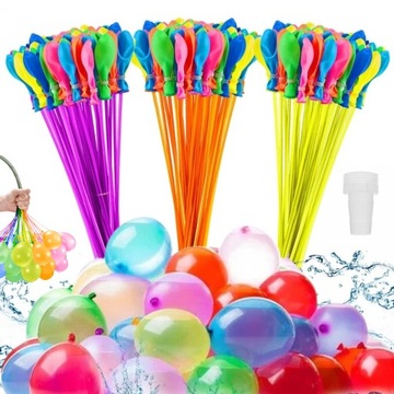 BOMBY WODNE Balony baloniki NA WODĘ automatyczne 111 sztuk automat
