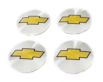 CHEVROLET LOGO 4 NÁLEPKA ZNAK 56MM HLINÍK