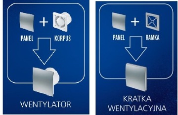 Панель system+ Silver для решетчатого вентилятора PES100