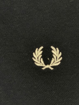 Fred Perry Polo Męskie Granat Logo Klasyk Unikat IDEAŁ M