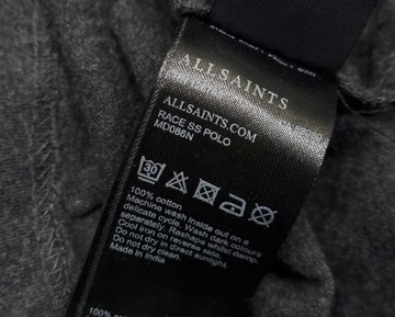 133 ALLSAINTS koszulka polo męska Polo Slim Fit rozmiar L