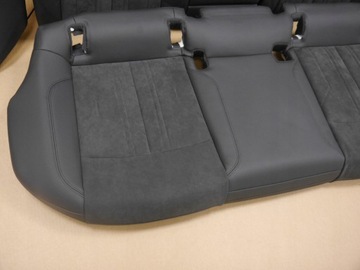 AUDI A6 C8 4K КОЖАНЫЕ СИДЕНИЯ С ОБИВКОЙ АЛЬКАНТАРА