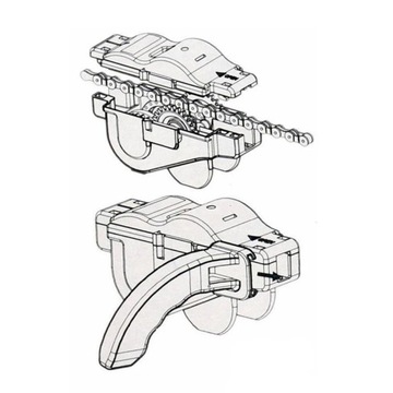 ИНСТРУМЕНТ ДЛЯ ОЧИСТКИ И СМАЗКИ ЦЕПНОГО УСТРОЙСТВА ВЕЛОСИПЕДНОЙ МАШИНЫ