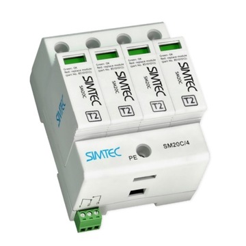 Ogranicznik ochronnik przepięć C 4P SIMTEC SM 20