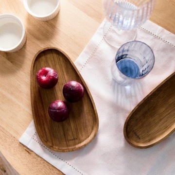 MOOKA Поднос из акации м 24X14 см HOMLA