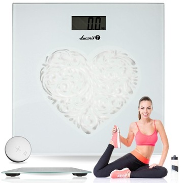 WAGA ŁAZIENKOWA SZKLANA DOKŁADNA ELEKTRONICZNA PRECYZYJNA LCD SLIM 150 KG