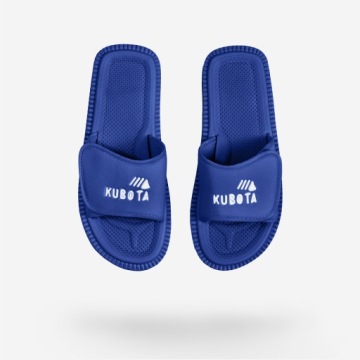 МУЖСКИЕ ТАПОЧКИ НА ЗАВИСКЕ KUBOTA 44 УДОБНЫЕ СИНИЕ, ЛЕГКИЕ ДОМАШНИЕ ТАПОЧКИ 44