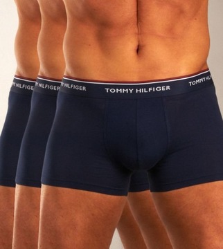 TOMMY HILFIGER PREMIUM 3 PACK BOKSERKI 409 S