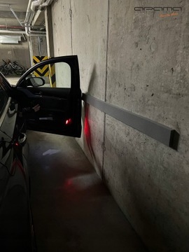 Ochraniacz drzwi auta odbojnik na ścianę garażu 2m SAMOPRZYLEPNY gr. 3cm