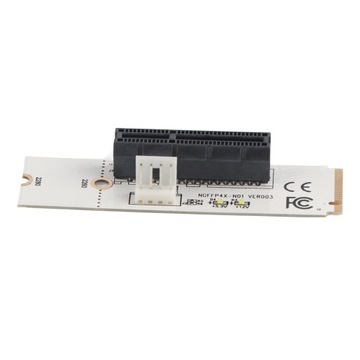АДАПТЕР NGFF M.2 НА PCI-E X4 С КАБЕЛЕМ ПИТАНИЯ SATA