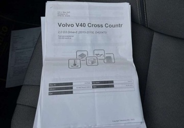 Volvo 2018 Volvo V40 Cross Country D3 BEZWYPADKOWY AUTOMAT gwarancja zarejestrowa, zdjęcie 35