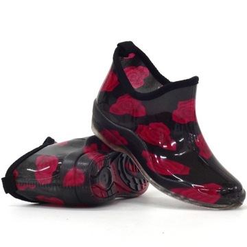 ЖЕНСКИЕ ЭЛЕГАНТНЫЕ РЕЗИНОВЫЕ БОТИНКИ, НИЗКИЕ РЕЗИНОВЫЕ БОТИНКИ