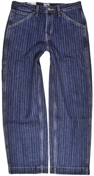 LEE spodnie HIGH wide leg CARPENTER _ W28 L33