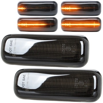 MERCEDES ML W163 98- SMĚROVKY DYNAMICKÉ LED