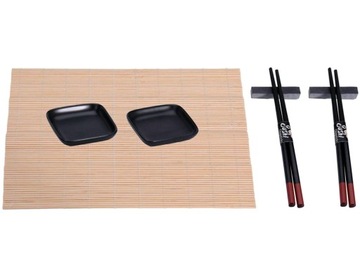 ЧЕРНЫЙ Суши-набор на 2 персоны - 7 элементов