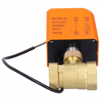 ELEKTROZAWOR KULOWY 1 cal DC12/24V DN25 SILOWNIK