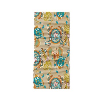 3D Flower Pattern Art Bandana Microfiber Seamless Tubular Face Sports