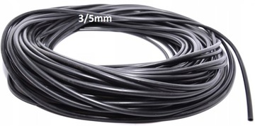 Wężyk wąż gumowy przewód spryskiwacza 3/5 mm