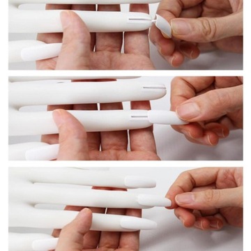 Рука для тренировки ногтей, гибкая, реалистичная.