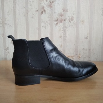 BUTY DAMSKIE SZTYBLETY CLARKS SKÓRA NAT. ROZ.EU-41