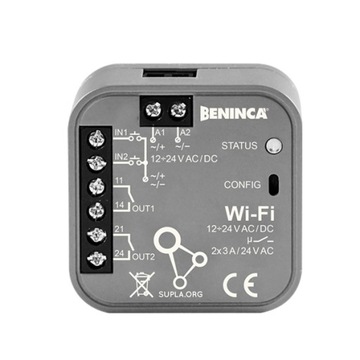 BENINCA MODUŁ WIFI DO ZDALNEGO STEROWANIA NAPĘDEM