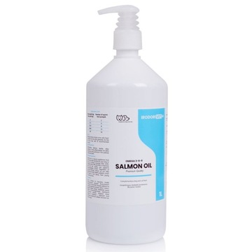 ЛОСОСЕВОЕ МАСЛО ДЛЯ СОБАК И КОШЕК Лососевое масло Омега 3 Омега 6 IRODORI VET 1000мл